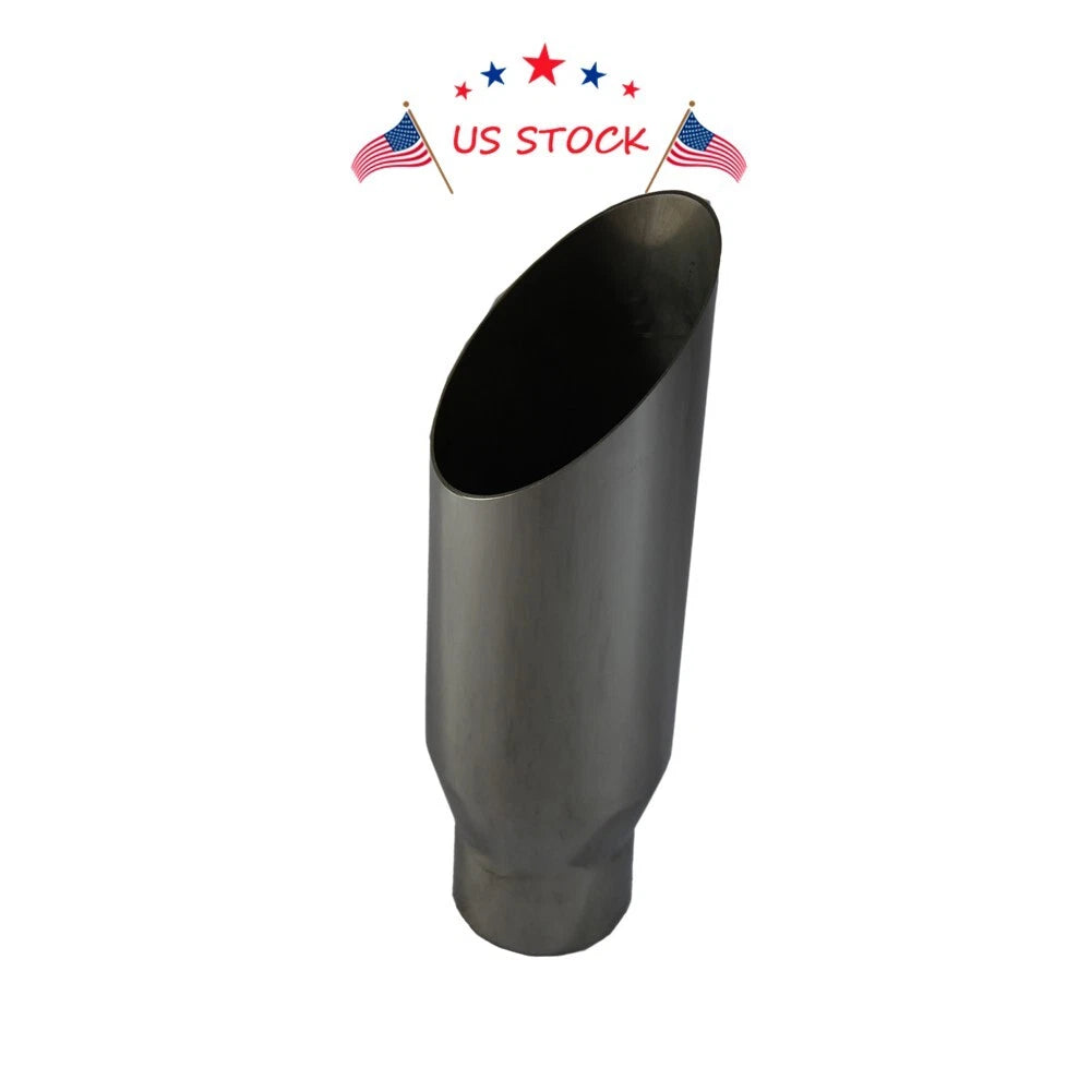 Stainless Steel Exhaust Tip for Universal Fit (2.5" Inlet, 3.5" Outlet)