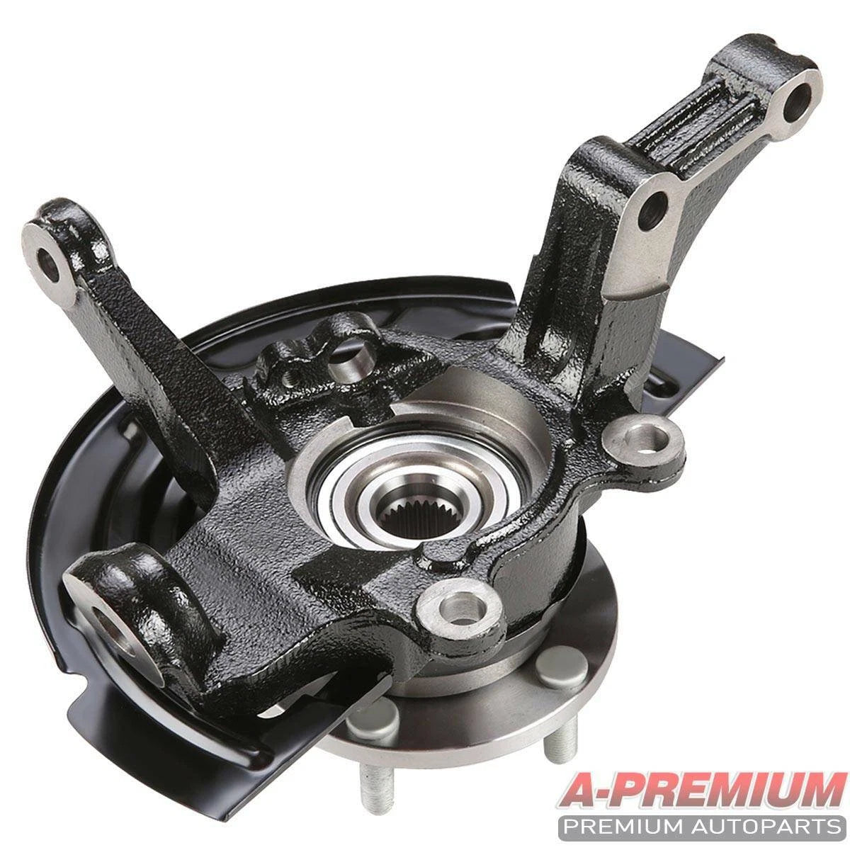 Pair Front Steering Knuckle & Hub Bearing for Nissan Altima (2002–2006)