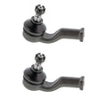 Set of 2 Front Outer Steering Tie Rod Ends for Mazda Miata (1989–1997)