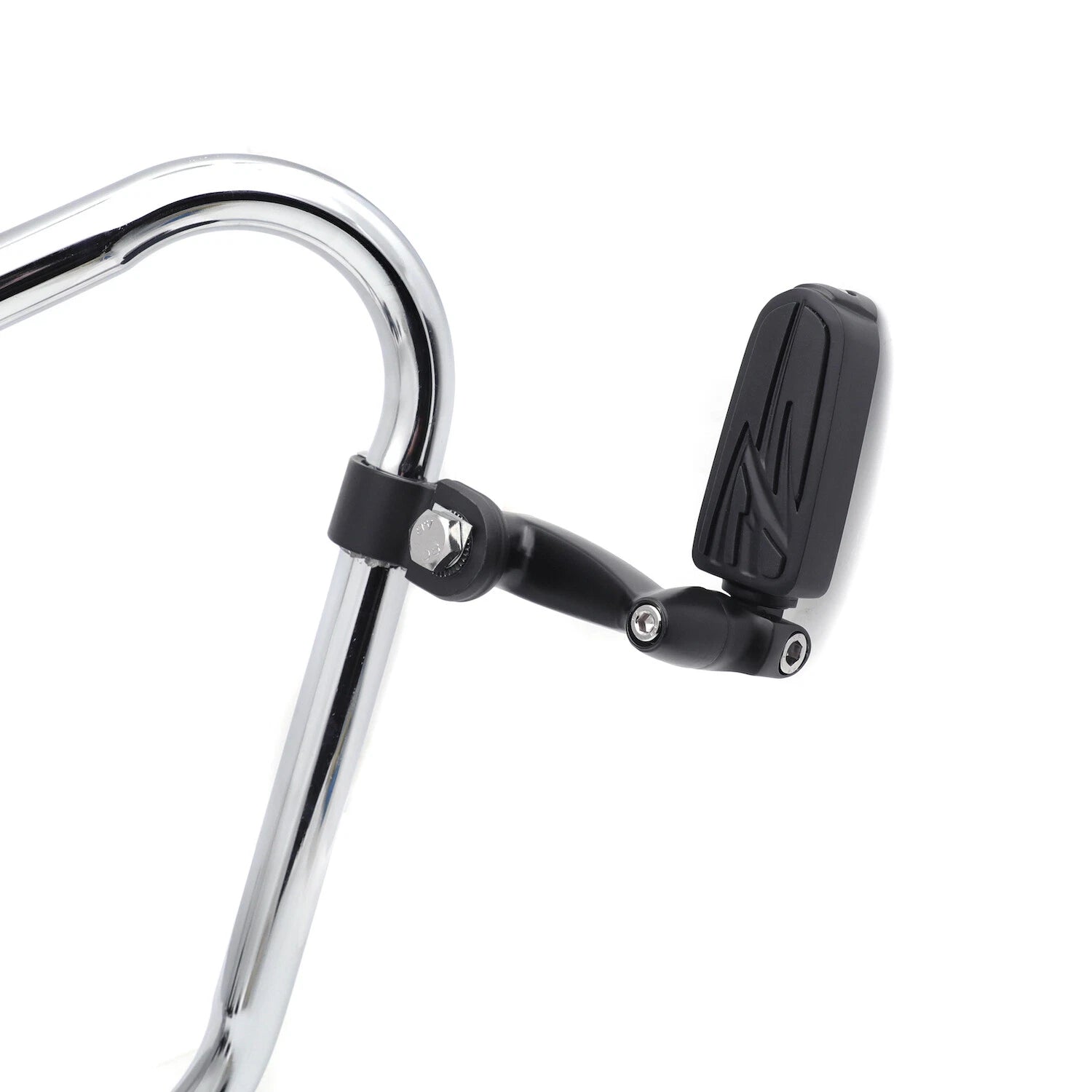Black Flash Arched FootPeg for Yamaha XV250 XV400 XV535 (1.25")