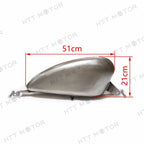 3.3 Gallon Carb Fuel Gas Tank for Harley Sportster 883 1200 XL (2004–2010)