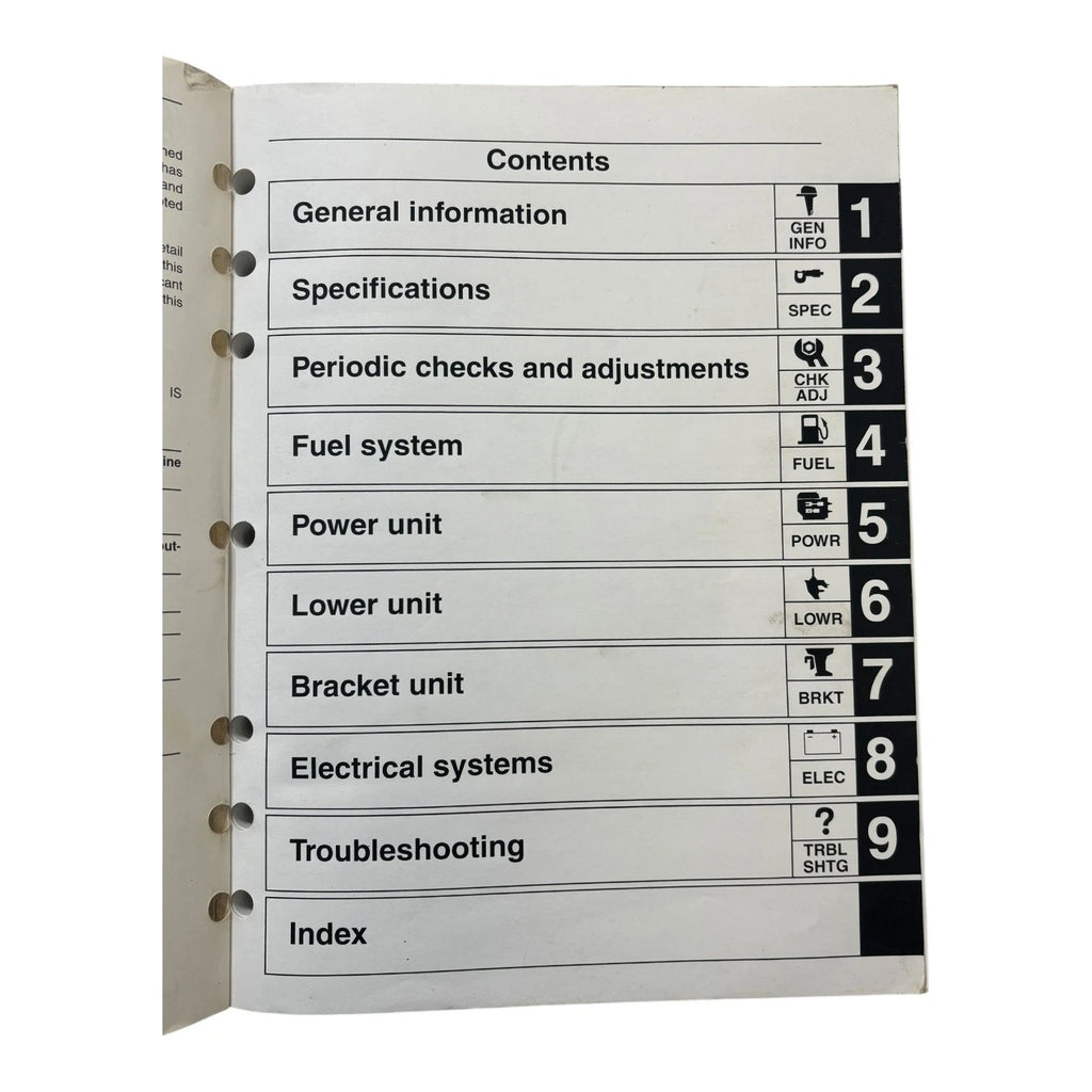 Yamaha Service Manual LIT-18616-02-82 for Z150C/VZ150/Z175C/Z200C/VZ200C (2003)