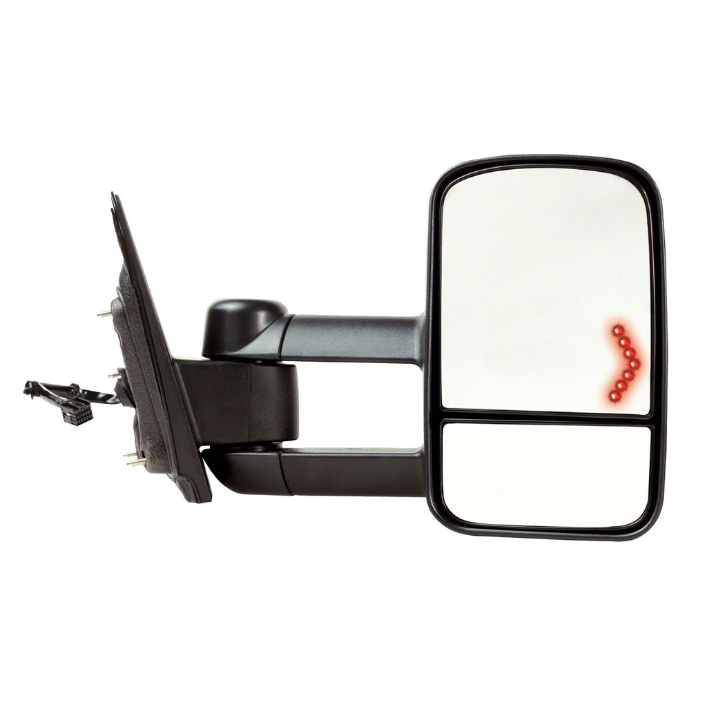 Replacement Passenger Side Power Door Mirror w/Heated Glass w/Turn Signal