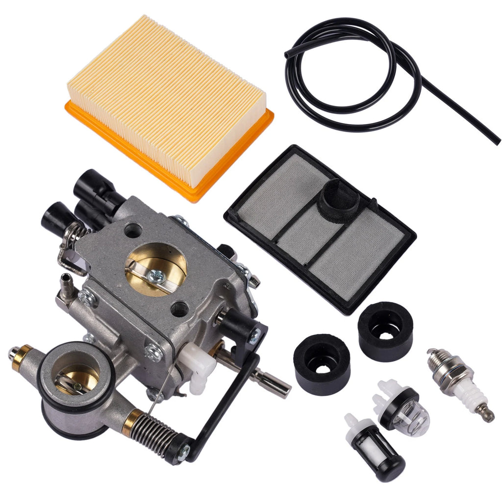 Carburetor Kit with Air Filter & Spark Plug for TS700 TS800 (WJ114 HS-314A)