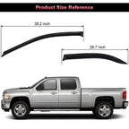 Set of 4 Window Visor Vent Shade Rain Guard for Toyota Camry (2003–2006)