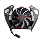 Engine Radiator Cooling Fan Blade for Honda CB500F (2019–2021)