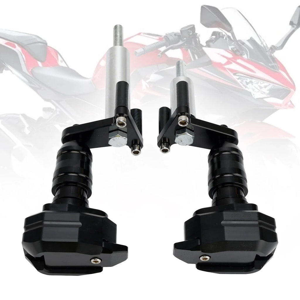 Aluminum Frame Crash Slider Protection for Kawasaki Ninja 400 Z400 (2018–2023)