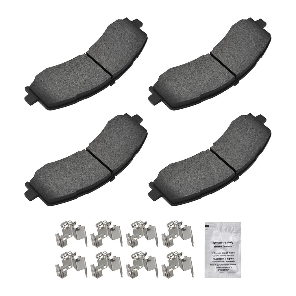 Set of 4 Front Brake Pads for Lincoln Navigator (2022–2024) Ford F-150 (2021–2025)