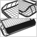 49" x 36" Mild Steel Roof Rack Cargo Carrier with Wind Fairing/Deflector
