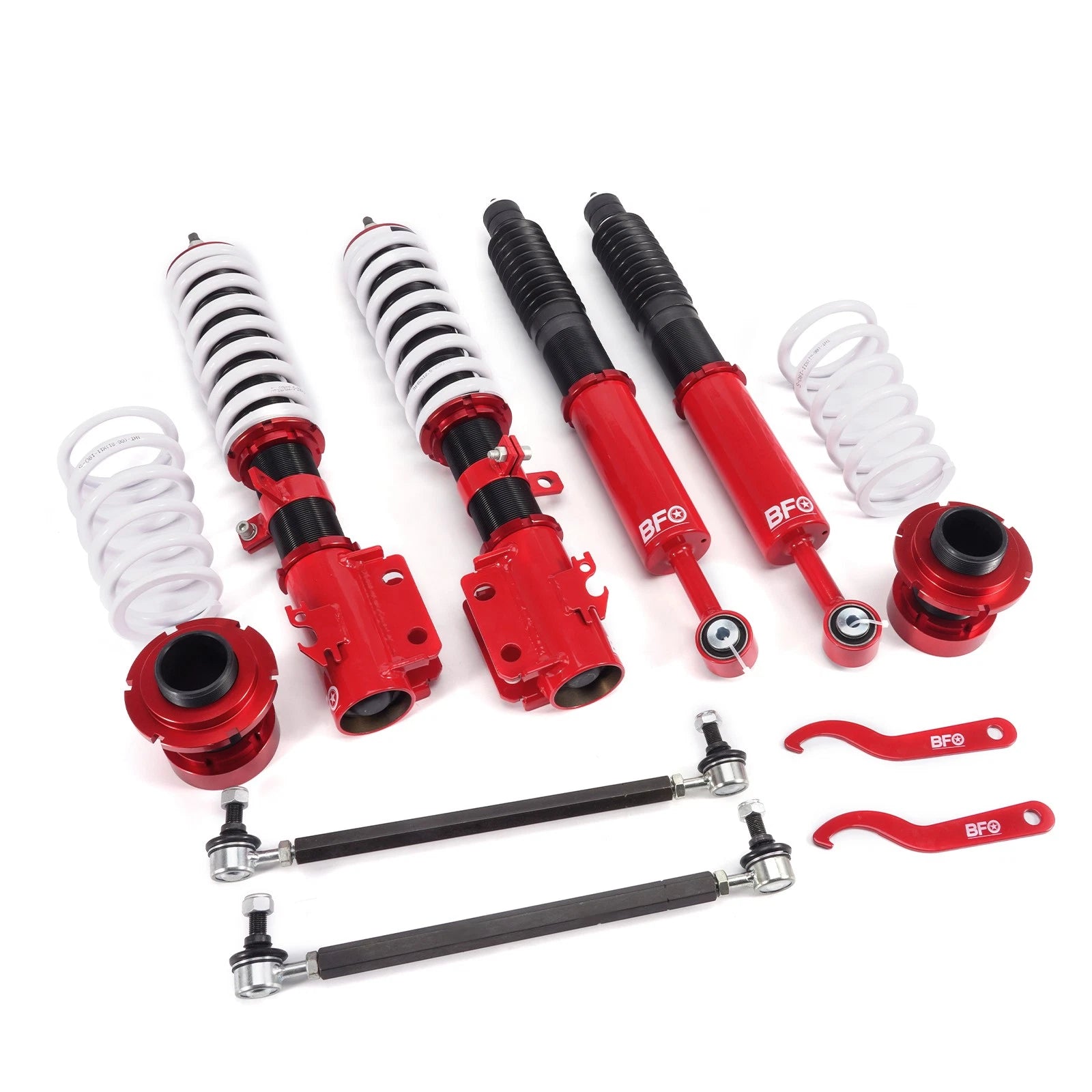 Adjustable Coilover Shock Strut Low Kit for Toyota Yaris (2007–2011)