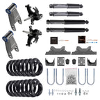 5" Front 7" Rear Lowering Kit for Chevrolet C10 GMC C15 2WD (1973–1987) w/Shackles