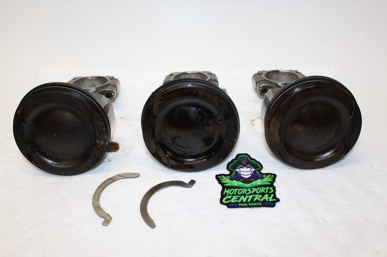 Set of 3 Connecting Rods with Standard Piston for Seadoo 215 230 255 260 (OEM 420917518)
