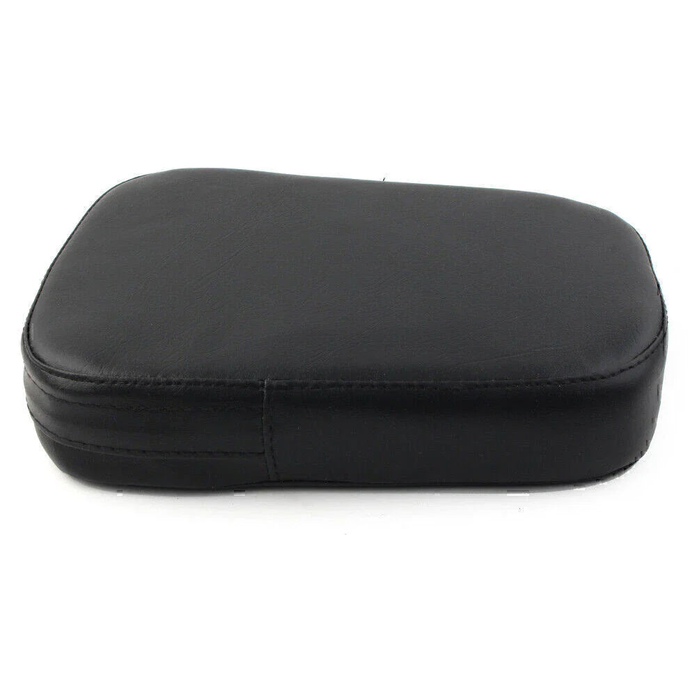Black Motorcycle Sissy Bar Backrest Cushion Pad for Harley Chopper