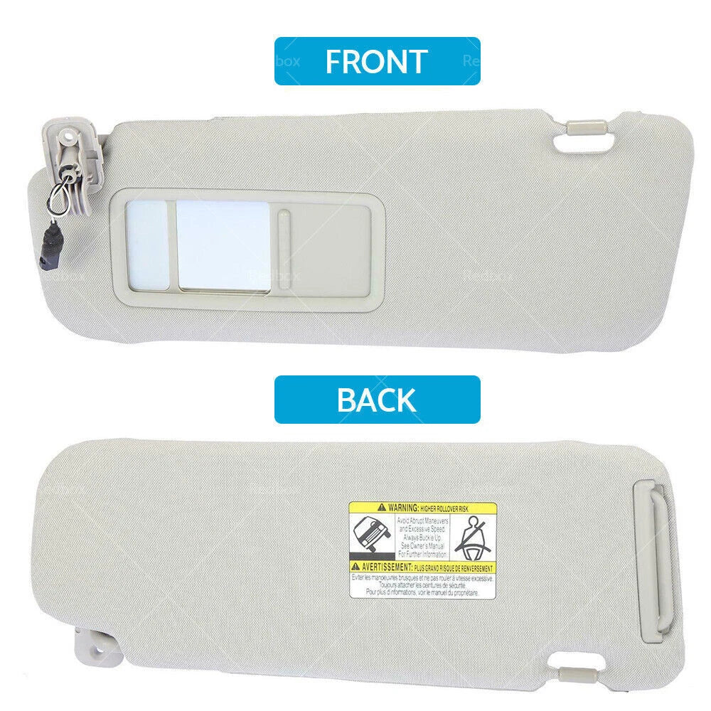Left Sun Visor for Mazda 3 5 6 CX-7 CX-9 (2002–2015) TDY1-69-320