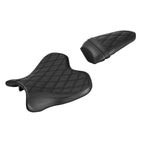 Front Driver & Rear Passenger Seat for Yamaha YZF R1 (2015–2023) Black