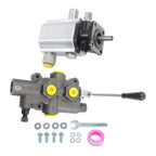 2X Stage Log Splitter Pump and Auto Detent Valve Kit for Various Models