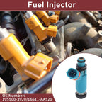 Fuel Injector No. 195500-3920 for Subaru Impreza WRX (2002–2005) 1 Pc Blue