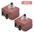 2 Pack Switch for GA5030 GA4530 9557NB 9555NB 9554HN 9558PB Angle Grinder