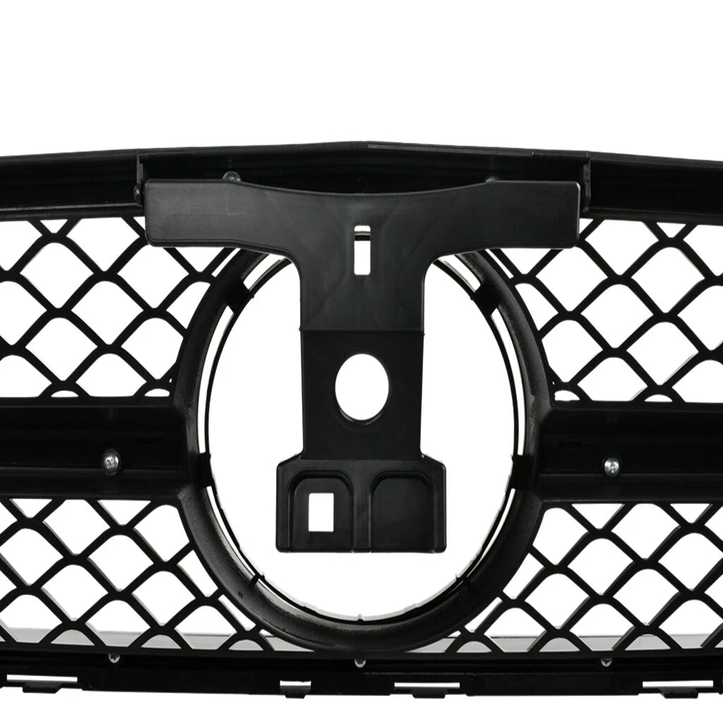 AMG Style Chrome Black Grille for Benz C-Class C250 200 300 350 (2008–2013)