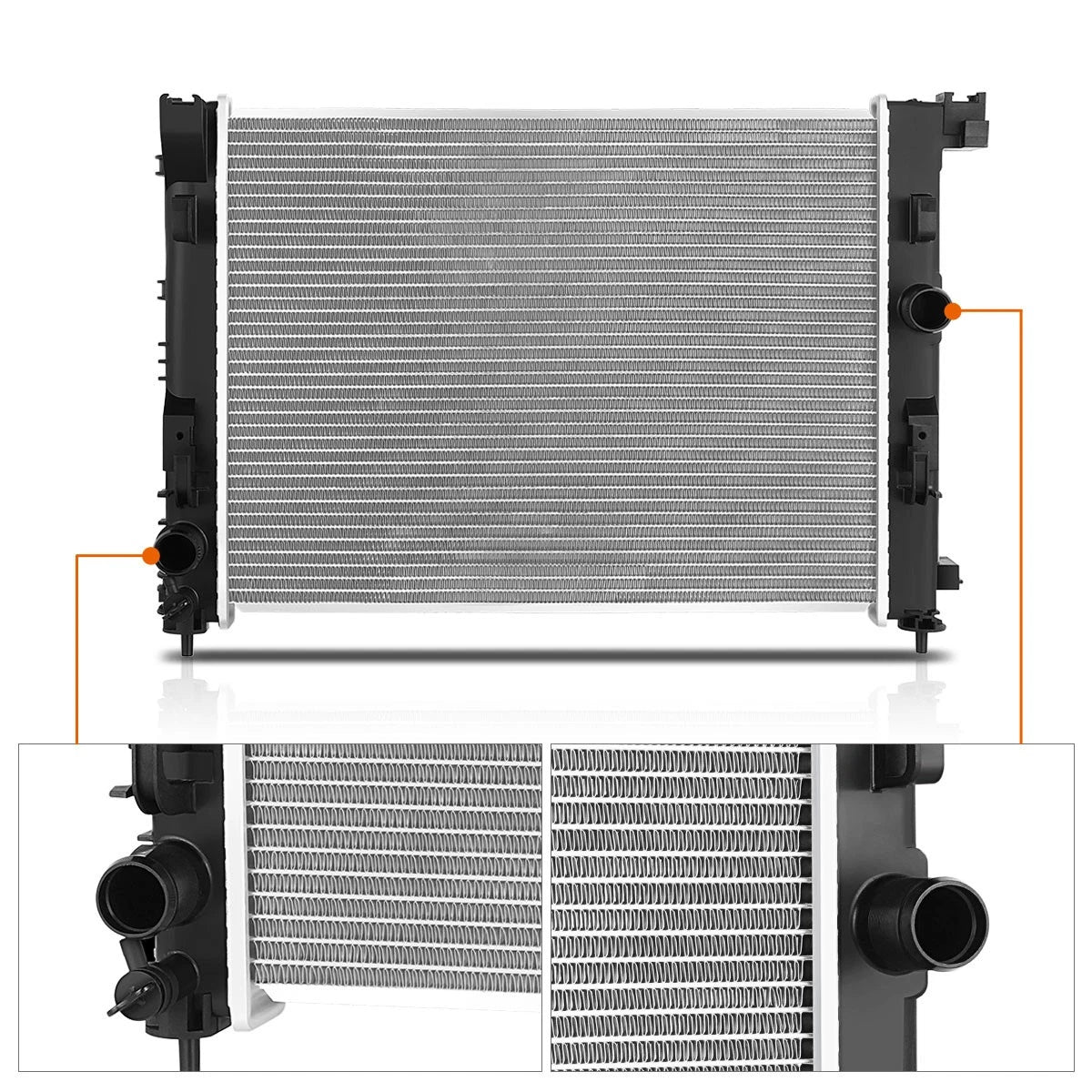 OE Aluminum Core Cooling Radiator DPI-13786 for Nissan Kicks/Versa (2018–2024)