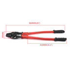 24" Hand Swager Tool for Wire Rope Cable Swage 1/16"-3/16"
