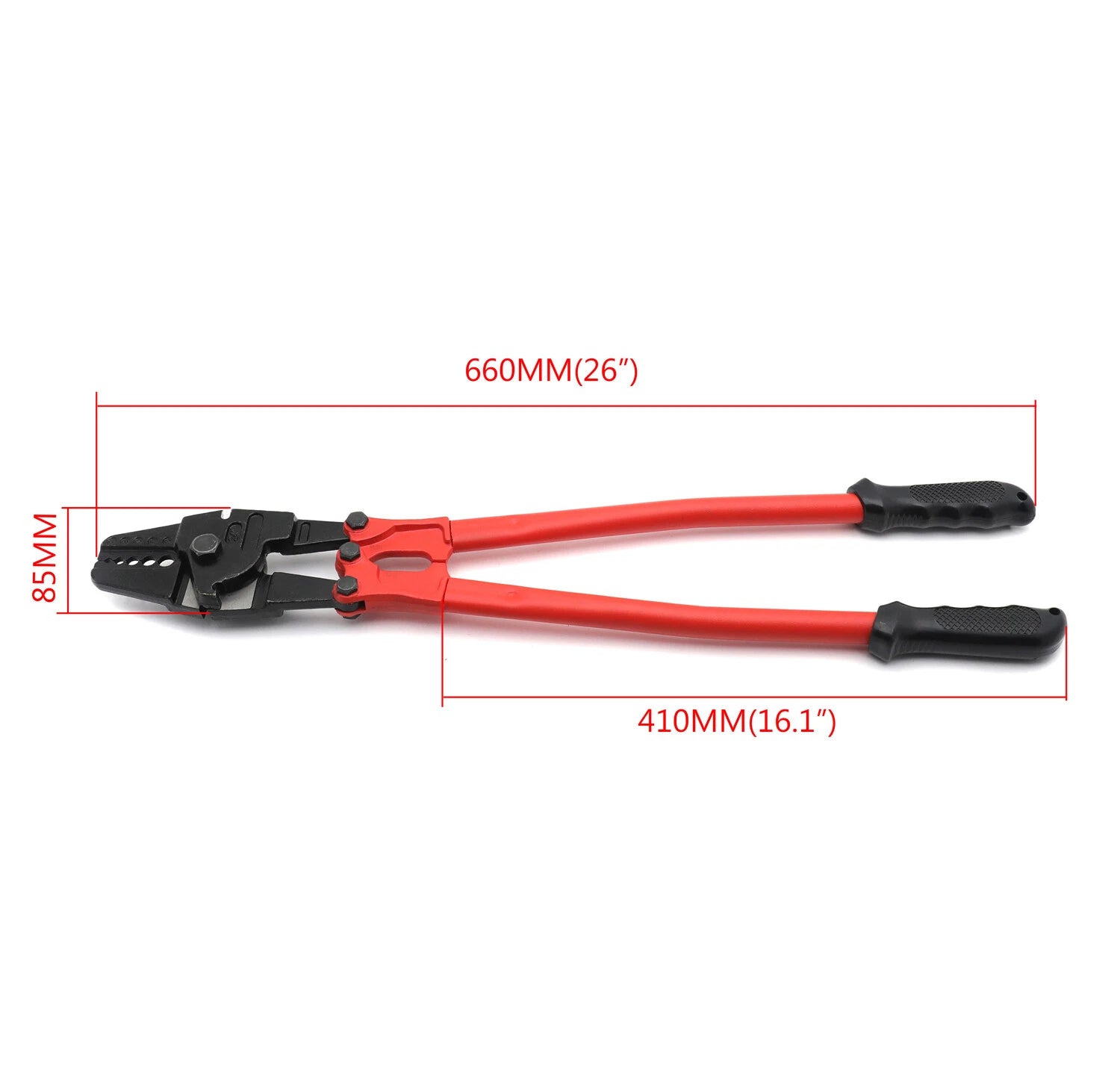 24" Hand Swager Tool for Wire Rope Cable Swage 1/16"-3/16"