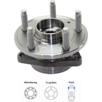 Wheel Hubs for Chevrolet Cruze (2011–2012) Front & Rear with Bearing