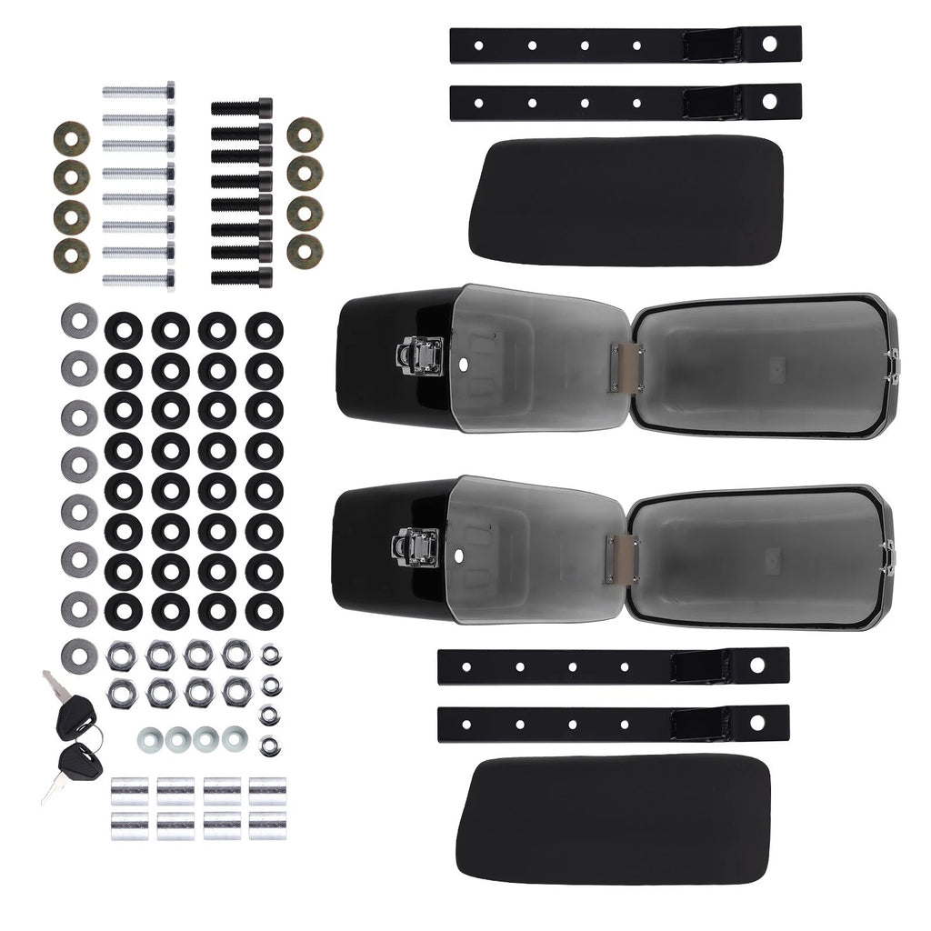 Universal Motorcycle Luggage Bag for Harley Honda Yamaha (17.8–7.9")
