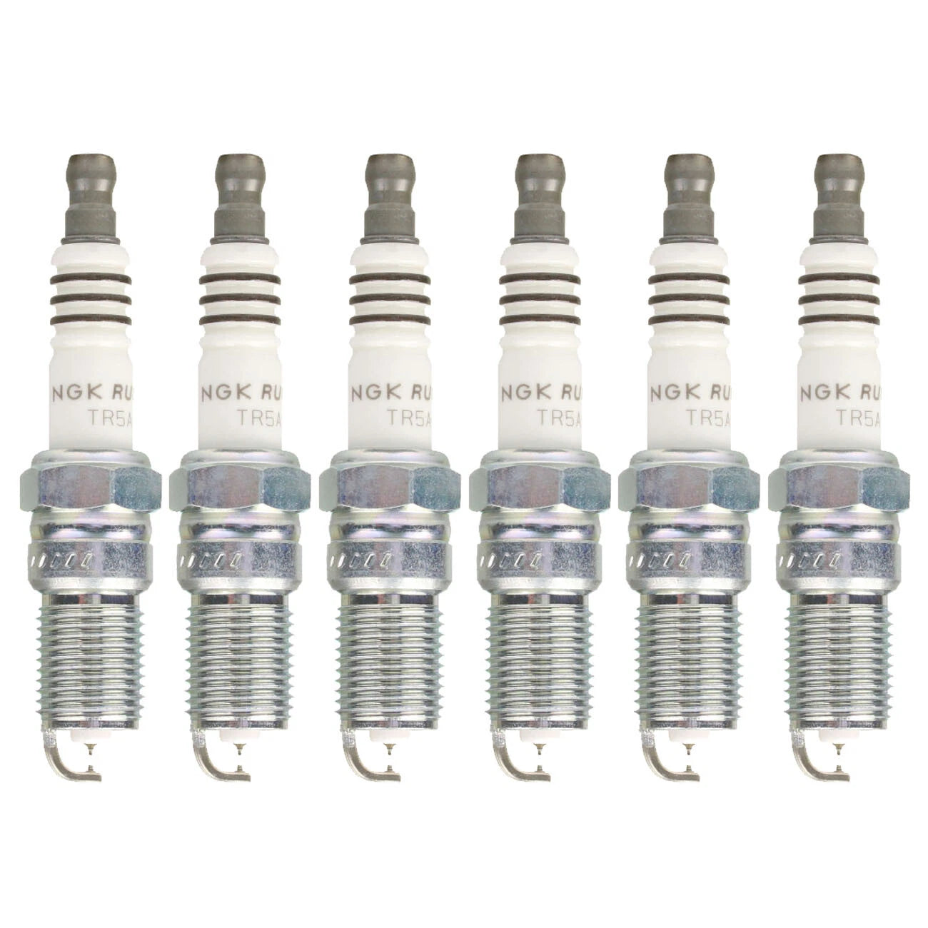 Set of 6 NGK Ruthenium HX Spark Plugs for Chevy Ford GMC Isuzu Lincoln Mazda Mercury