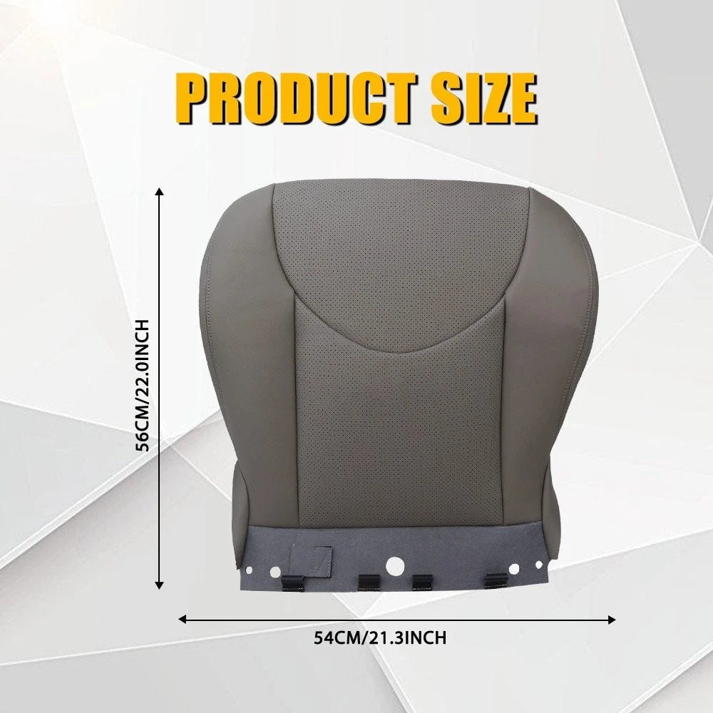 Leather Driver Bottom Seat Cover for Toyota RAV4 (2006-2012) Gray