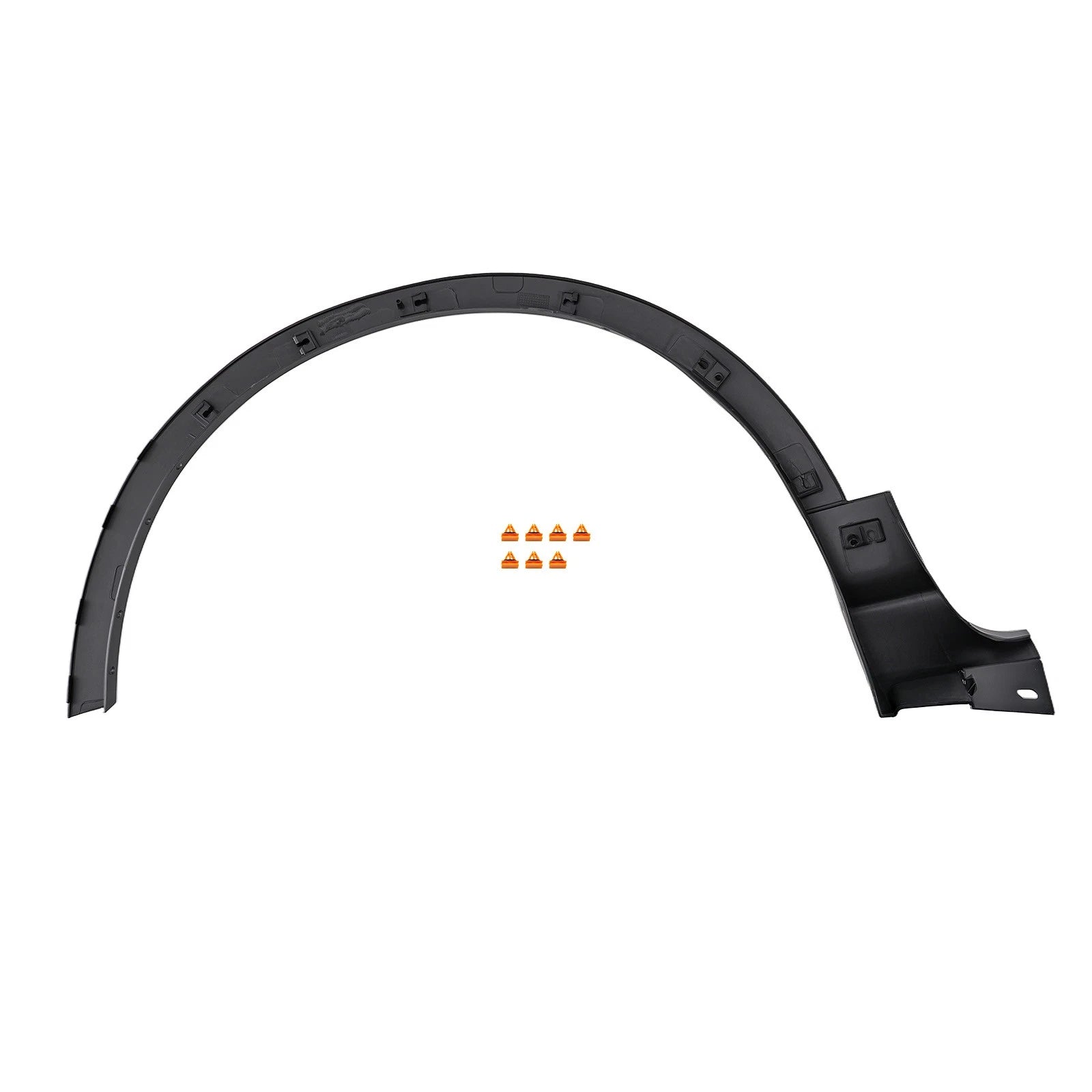 Front Right Fender Flare for Ford Escape (2013-2017) Black