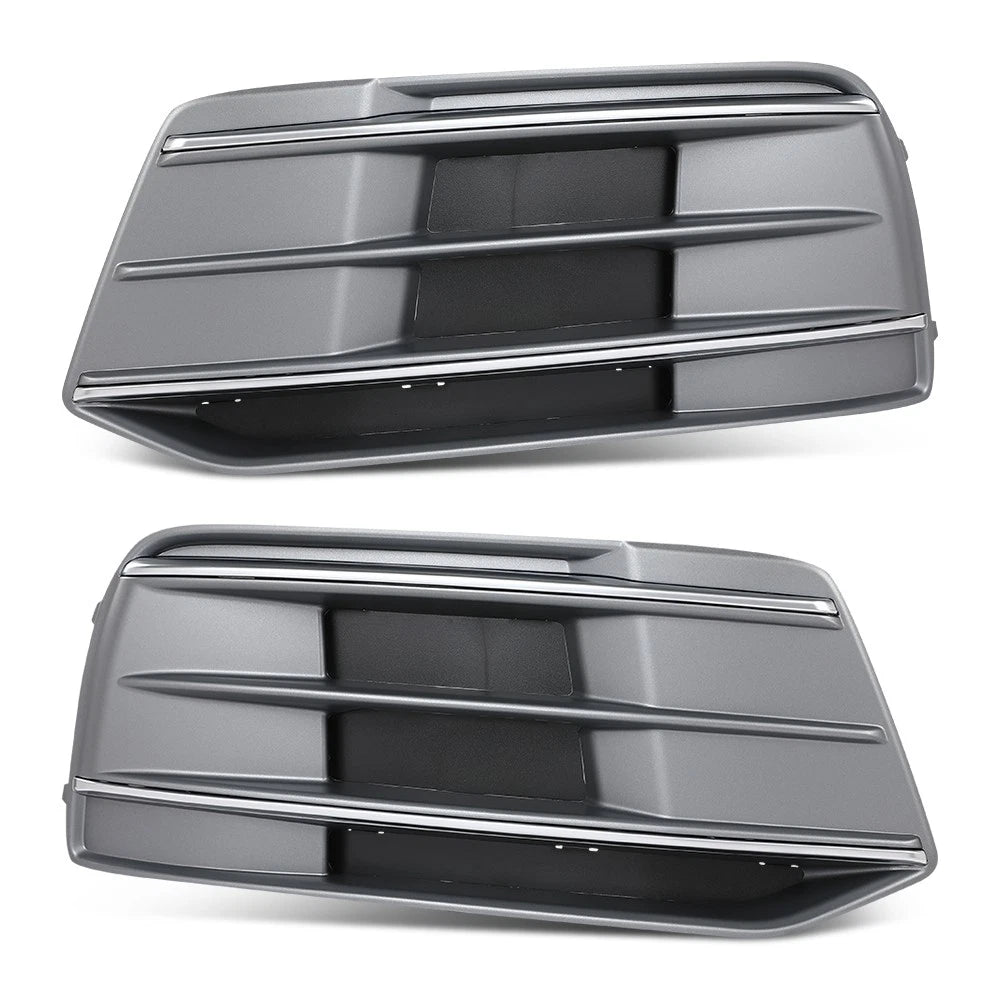Set of 2 Front Bumper Fog Light Covers for Audi Q5 (2018–2020)