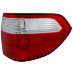 Halogen Tail Light for Honda Odyssey (2005–2007) Right Outer Clear Red Lens