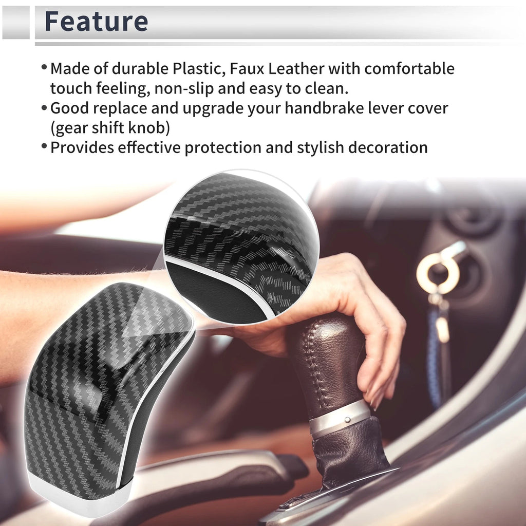 Automatic Gear Shifter Knob for Toyota Mark X Reiz X120 (2004–2009) Plastic Black