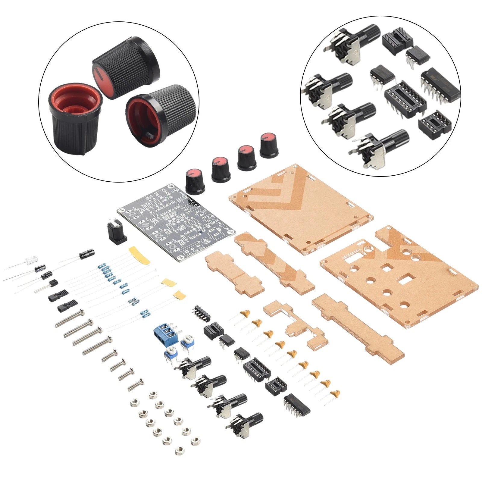 Low Distortion Sine Wave Signal Generator DIY Kit with Adjustable Bias