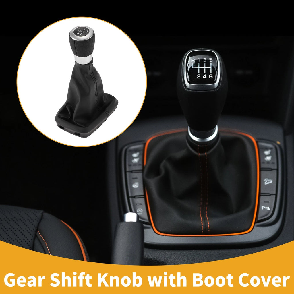 5 Speed Gear Shifter Knob with Cover for Ford Galaxy (2005–2006)