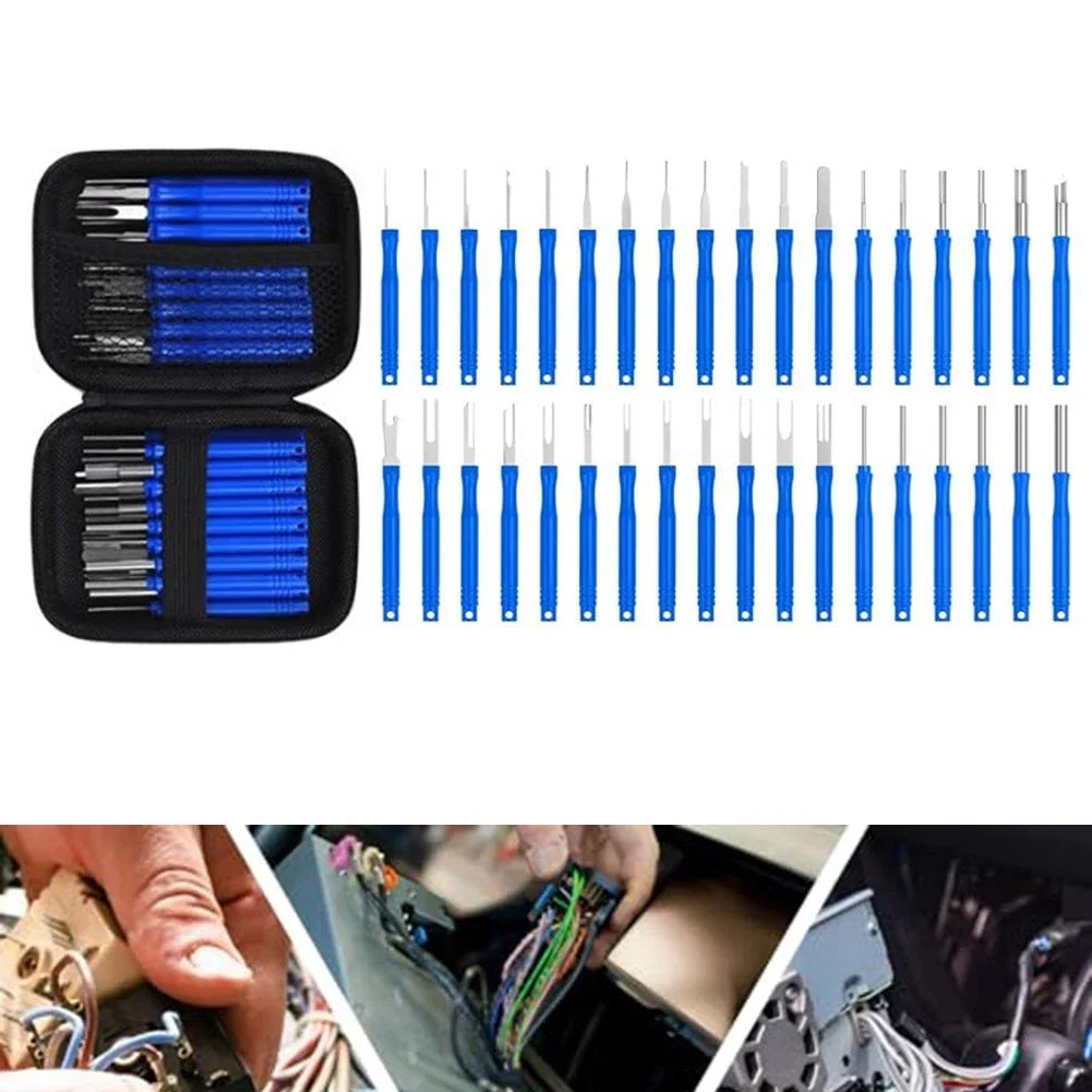 36 Piece Car Pin Release Tool Set Terminal Disassembly Tool for Vehicle Wiring