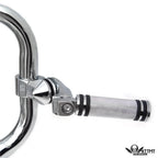 Chrome 2.5" Short Foot Peg Kit for Harley Davidson SuperLow 1200T (2011–2016)