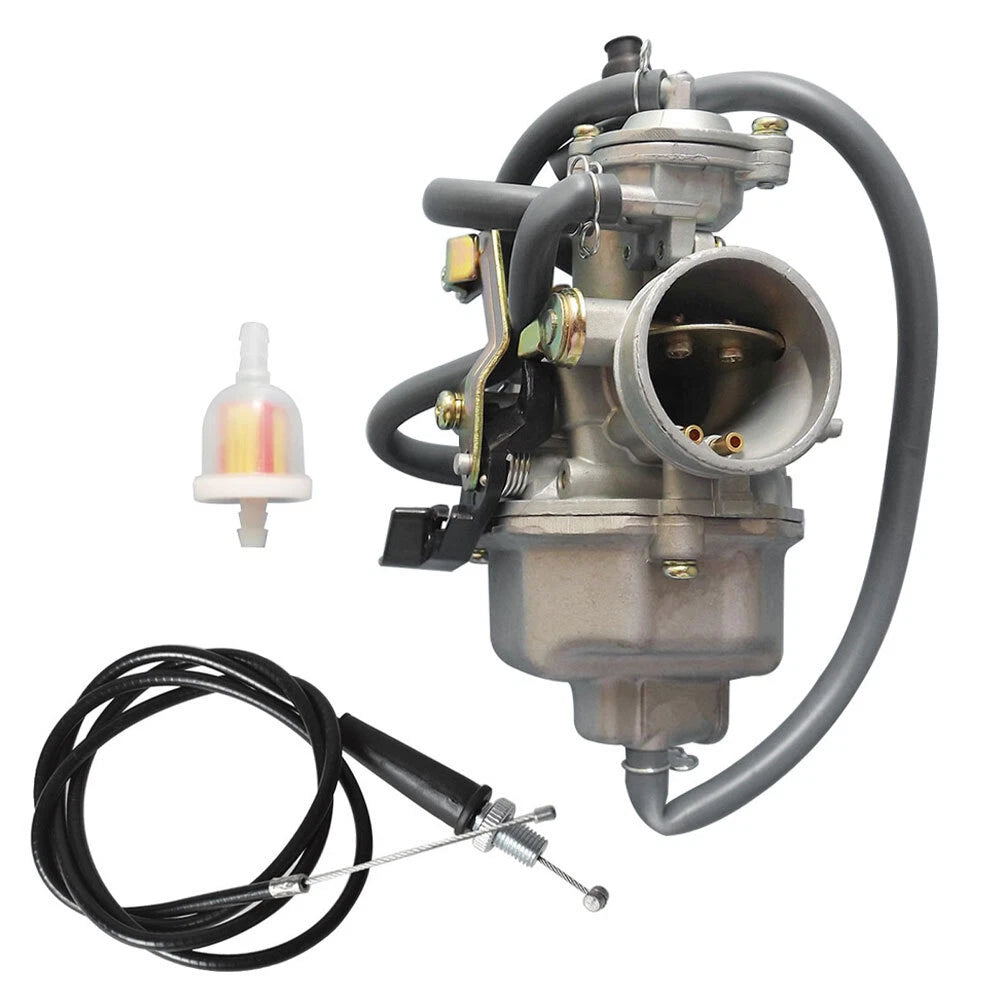 Carburetor and Throttle Cable for Honda Recon TRX250E TRX250TE TRX250TM (2000–2006)