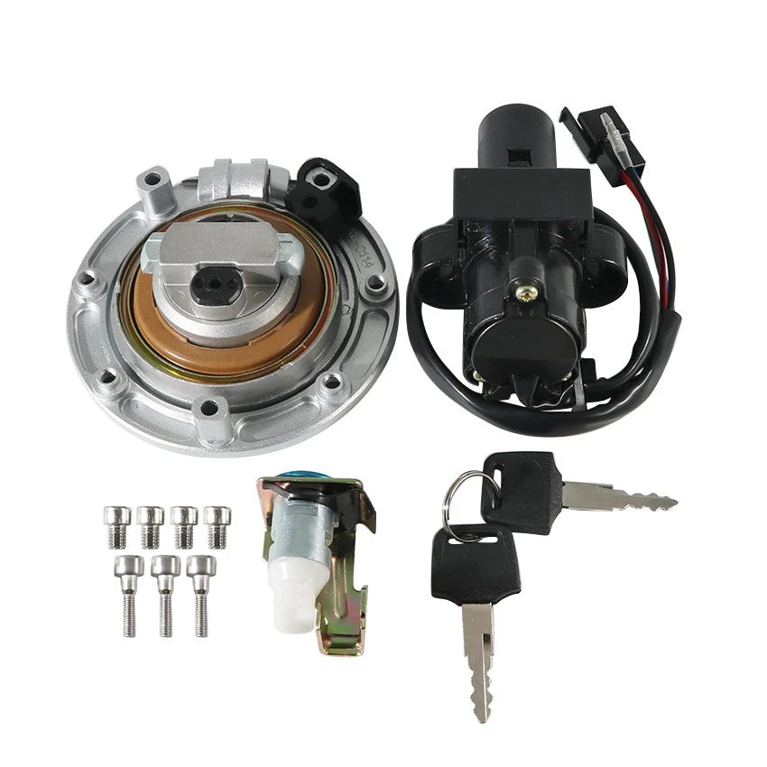 Ignition Key Switch & Fuel Tank Cap Set for Honda CBR 1100 XX (1996–1998)