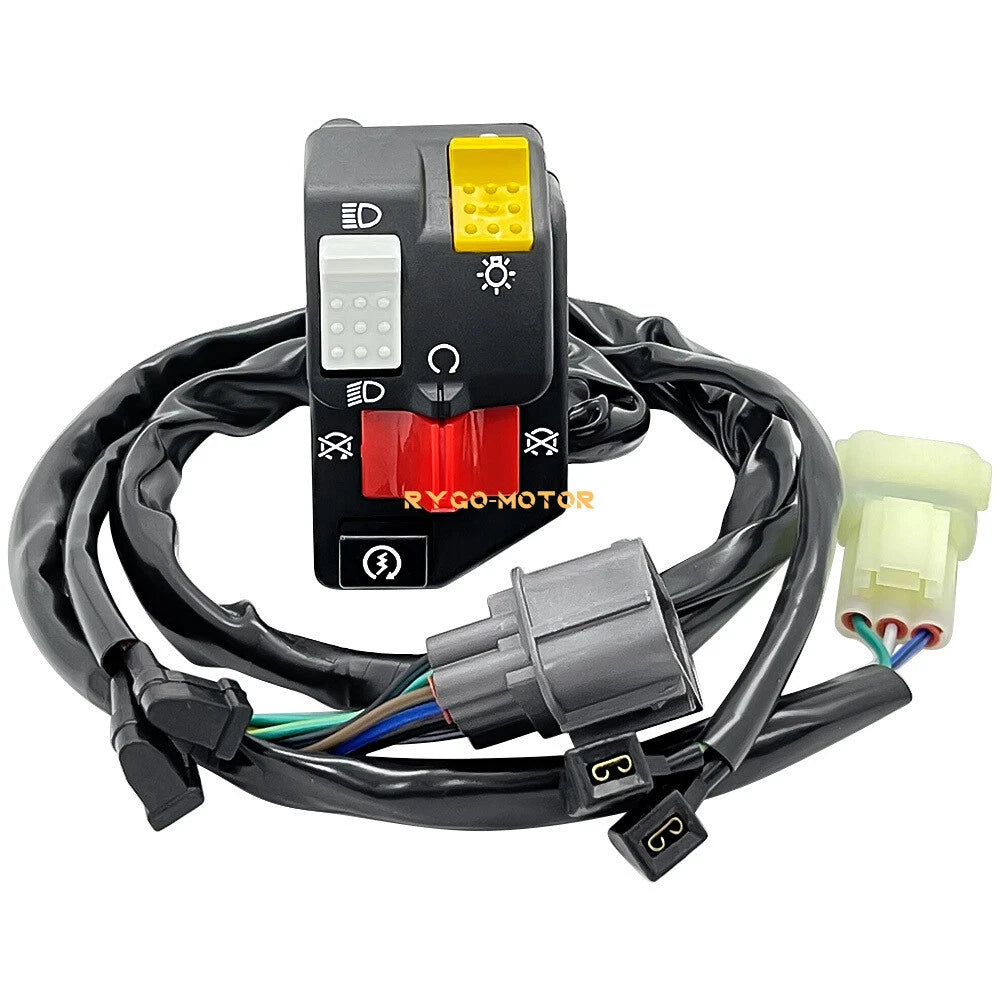Left Handlebar Start Stop Kill Switch for Honda Rancher 420 TRX420TM (2014–2021)