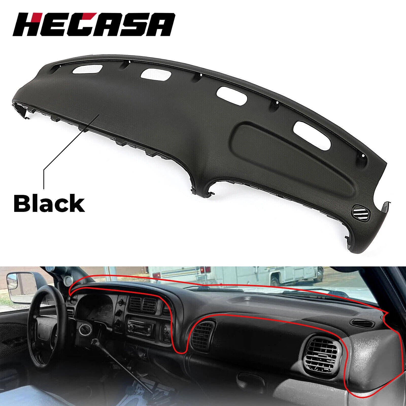 Replacement Dash for Dodge Ram 1500 (1998–2001)