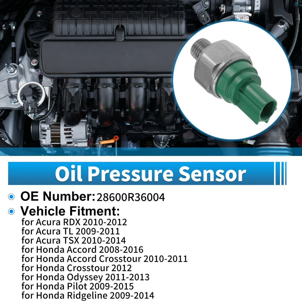 1 pcs Engine Oil Pressure Sensor No.28600R36004 for Acura RDX (2010–2012)
