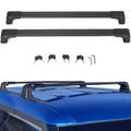 Set of 2 Aluminum Roof Rack Cross Bars for Kia Soul (2014–2019)