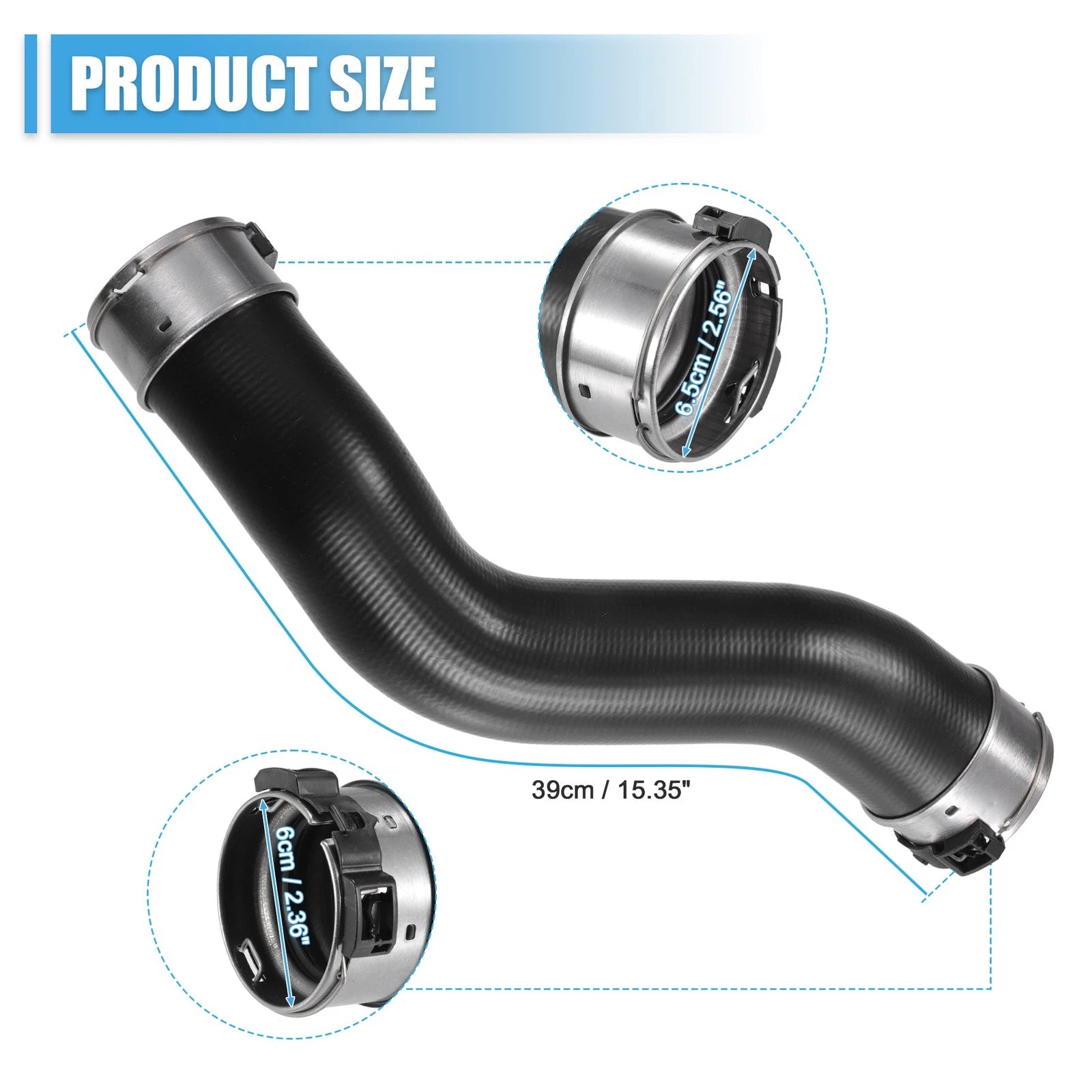 Turbocharger Intercooler Outer Hose No. 14463-4KV0A for Nissan NP300 D40 D23 (2005–2023)