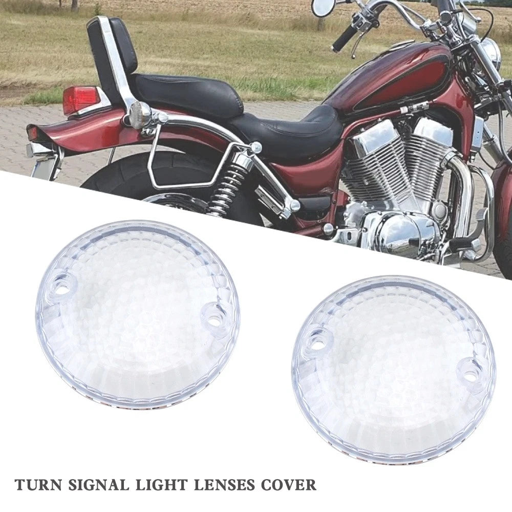 Turn Signal Light Lens Cover for Suzuki Intruder 1400 VX800 (1990–2000) Clear