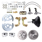 Front Power Disc Brake System for Chevy Nova X-Body (1968–1974) DBK6472LX
