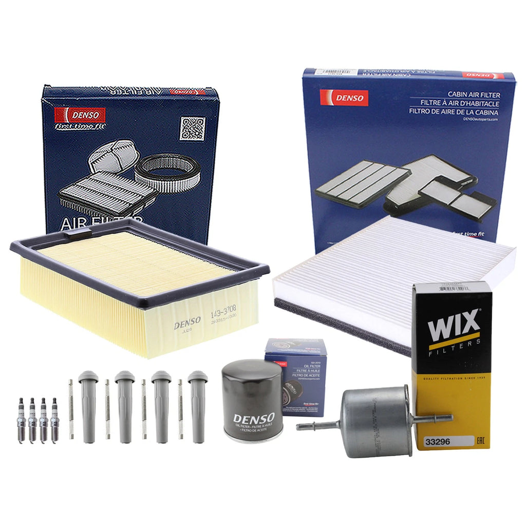 Tune Up Kit with 4 NGK Spark Plugs & Boots for Ford Escape S (2001–2012)