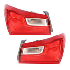 Halogen Outer Tail Light Pair for Chevy Malibu (2016–2025)