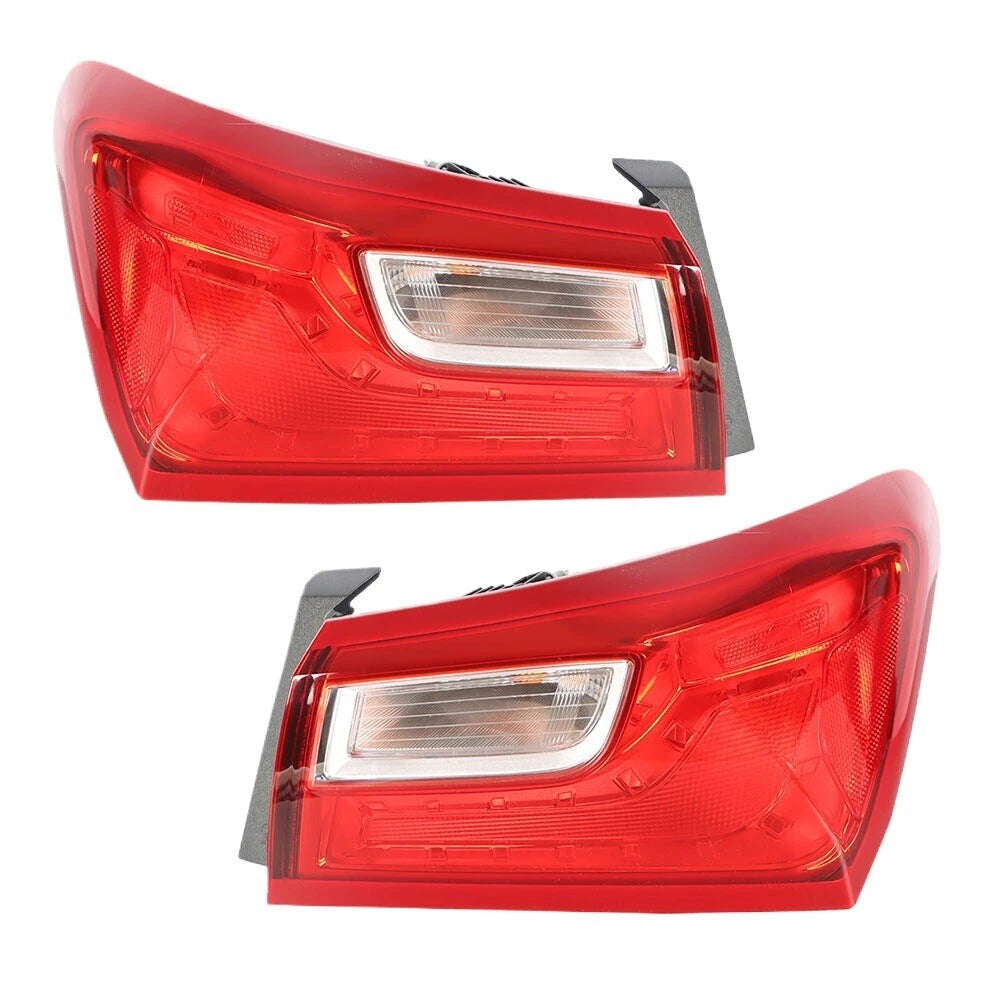 Halogen Outer Tail Light Pair for Chevy Malibu (2016–2025)